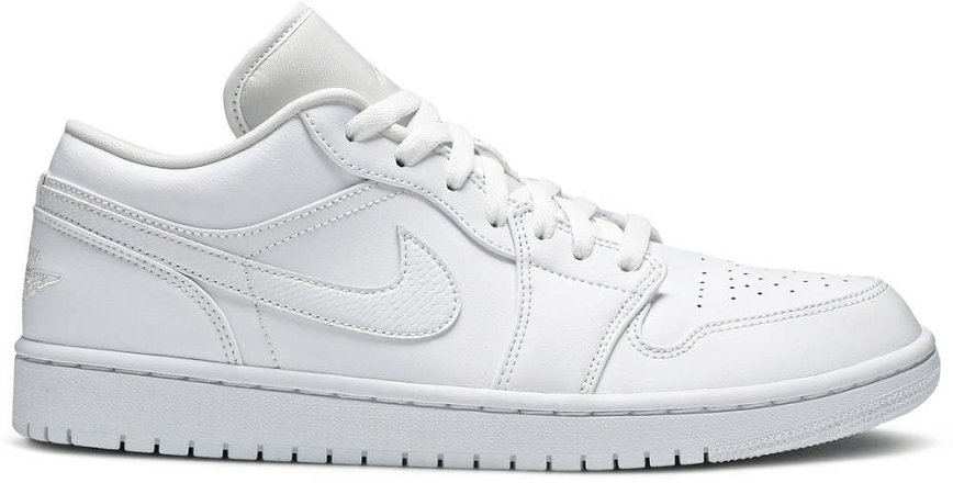 Giày Nike Wmns Air Jordan 1 Low ‘Triple White’ AO9944-111 - 23trk.com