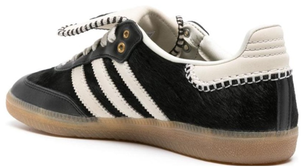 Giày Adidas Originals x Wales Bonner Samba 'Black Pony' IE0580 - Ảnh 3