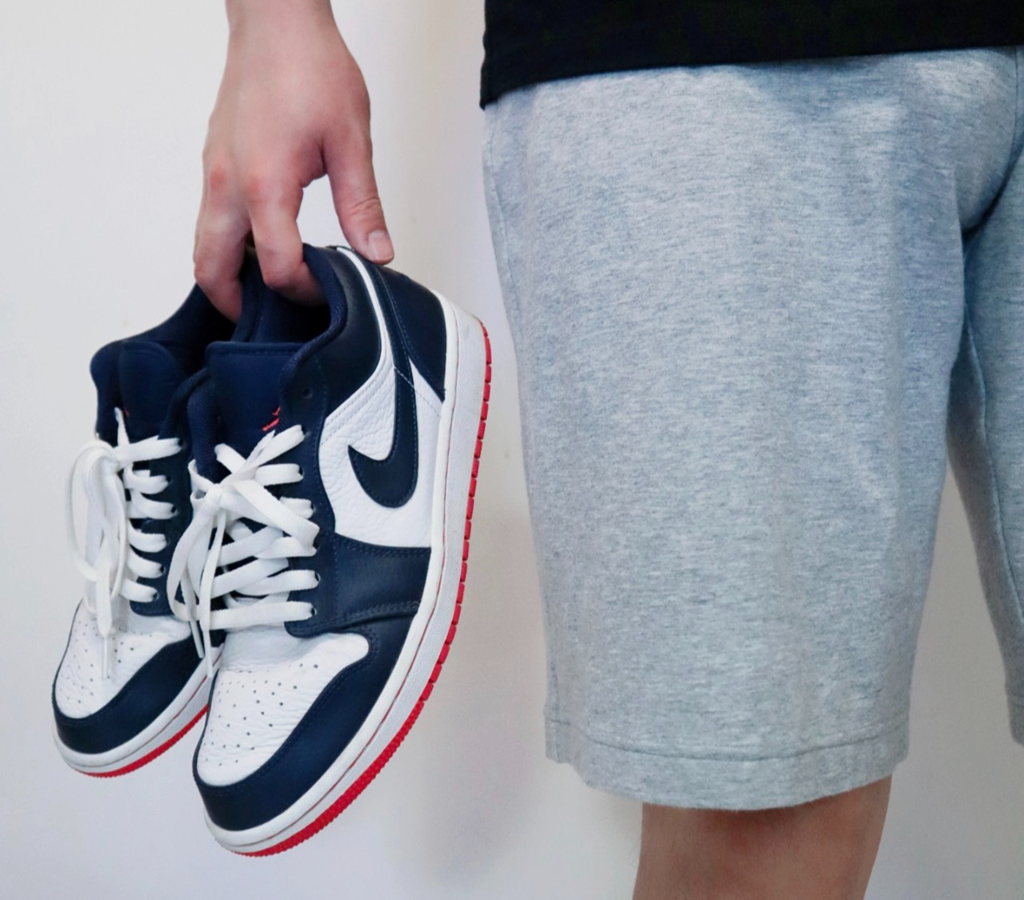 Giày Nike Air Jordan 1 Retro Low 'Obsidian Ember' 553558-481 - Ảnh 4