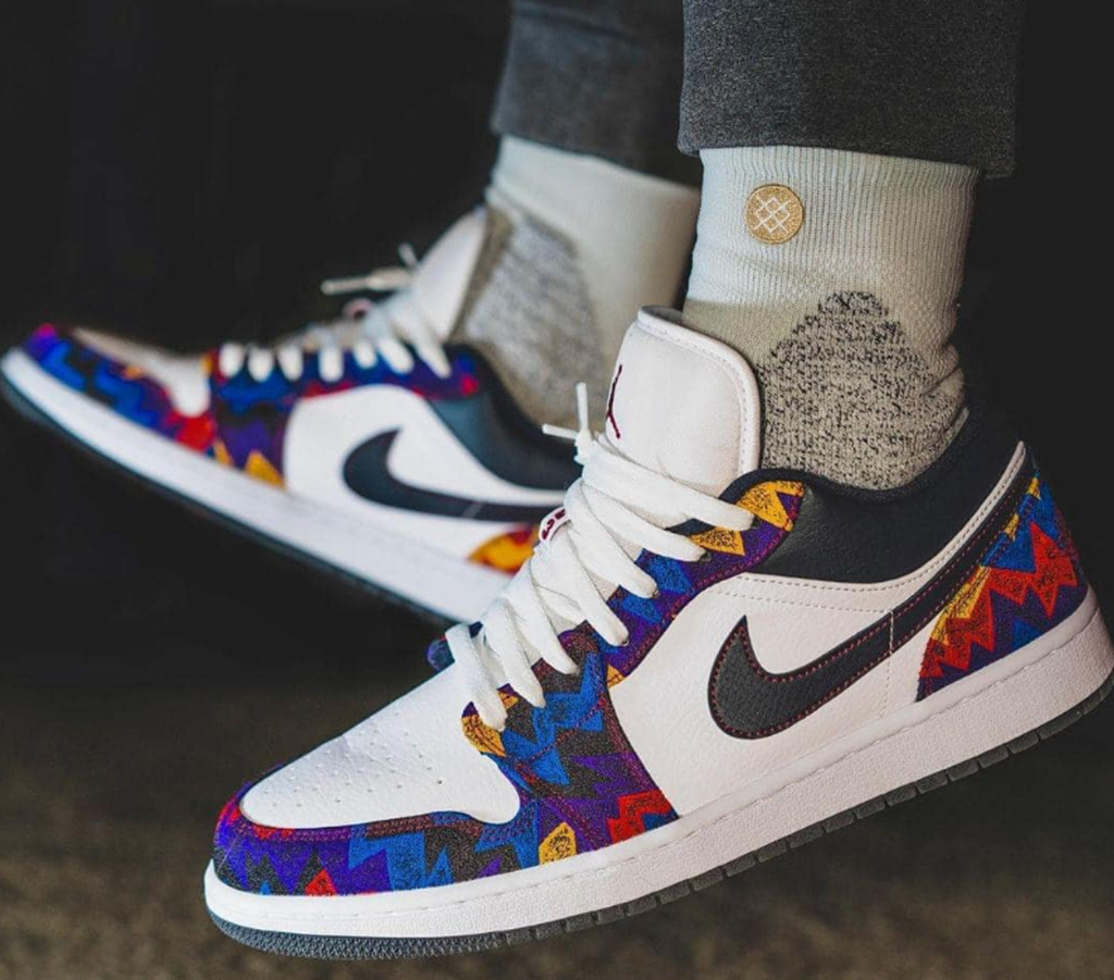 Giày Nike Air Jordan 1 Low SE 'Nothing But Net' CZ8659-100 - Ảnh 3