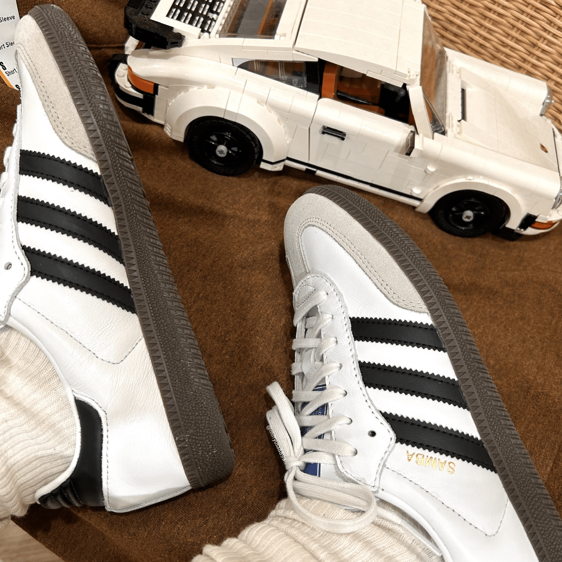 Giày Adidas Samba OG ‘White’ IE3675 - Ảnh 2