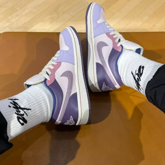 Giày Nike Air Jordan 1 Low 'Pastel Purple' DZ2768-651 - Ảnh 2