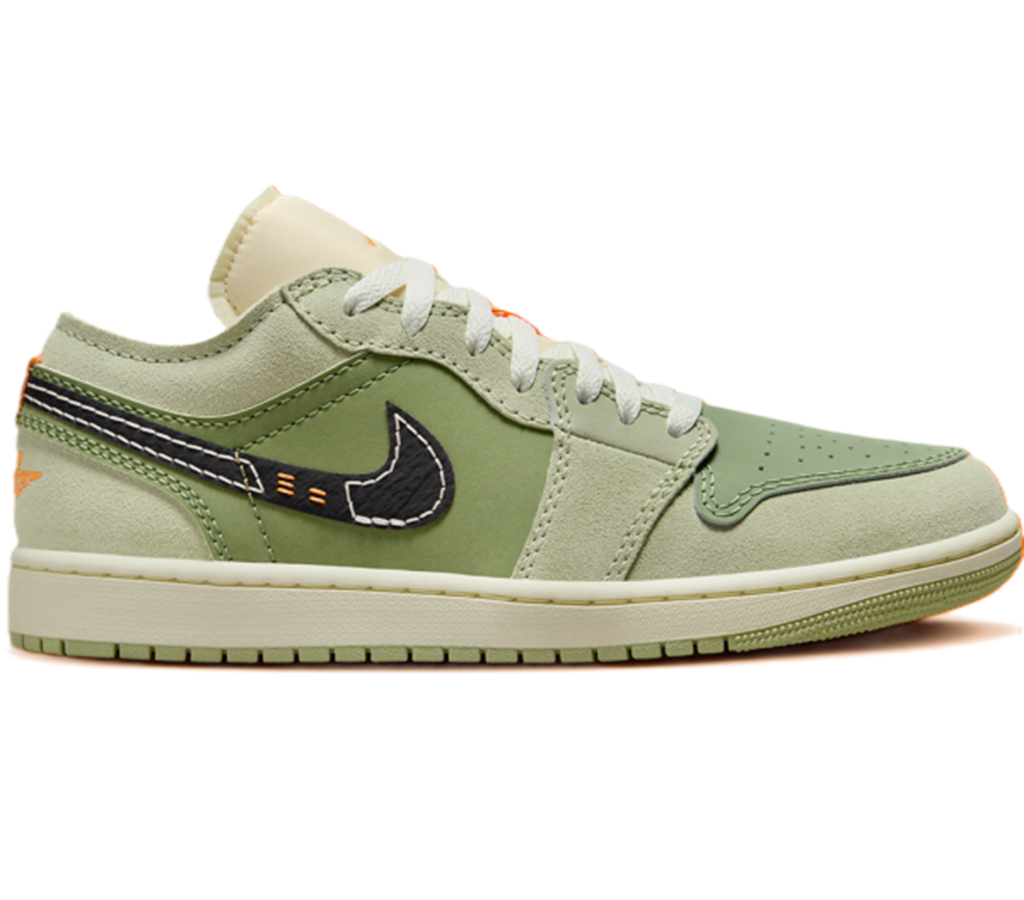 Giày Nike Air Jordan 1 Low SE Craft ‘Light Olive’ FD6819-300 - 23trk.com