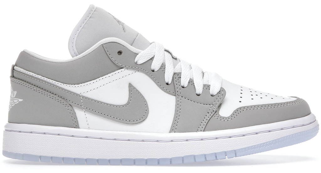 Giày Nike Wmns Air Jordan 1 Low ‘White Wolf Grey’ DC0774-105 - 23trk.com