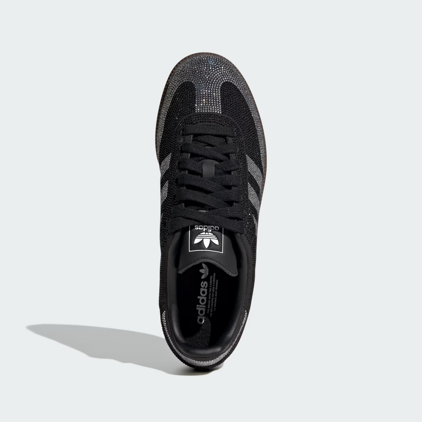 Giày Adidas Samba OG ‘Rhinestone Black Silver’ IH9052 - Ảnh 4