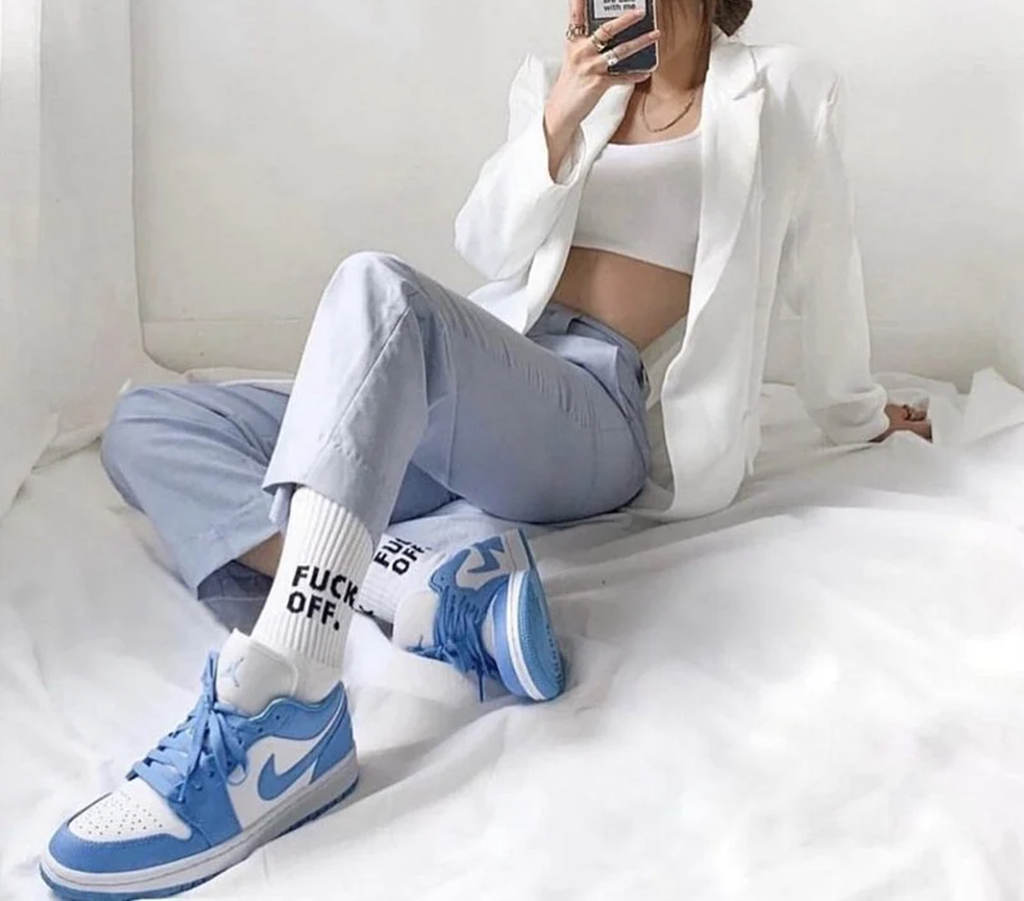 Giày Nike Air Jordan 1 Retro Low Golf 'UNC' DD9315-100 - Ảnh 2