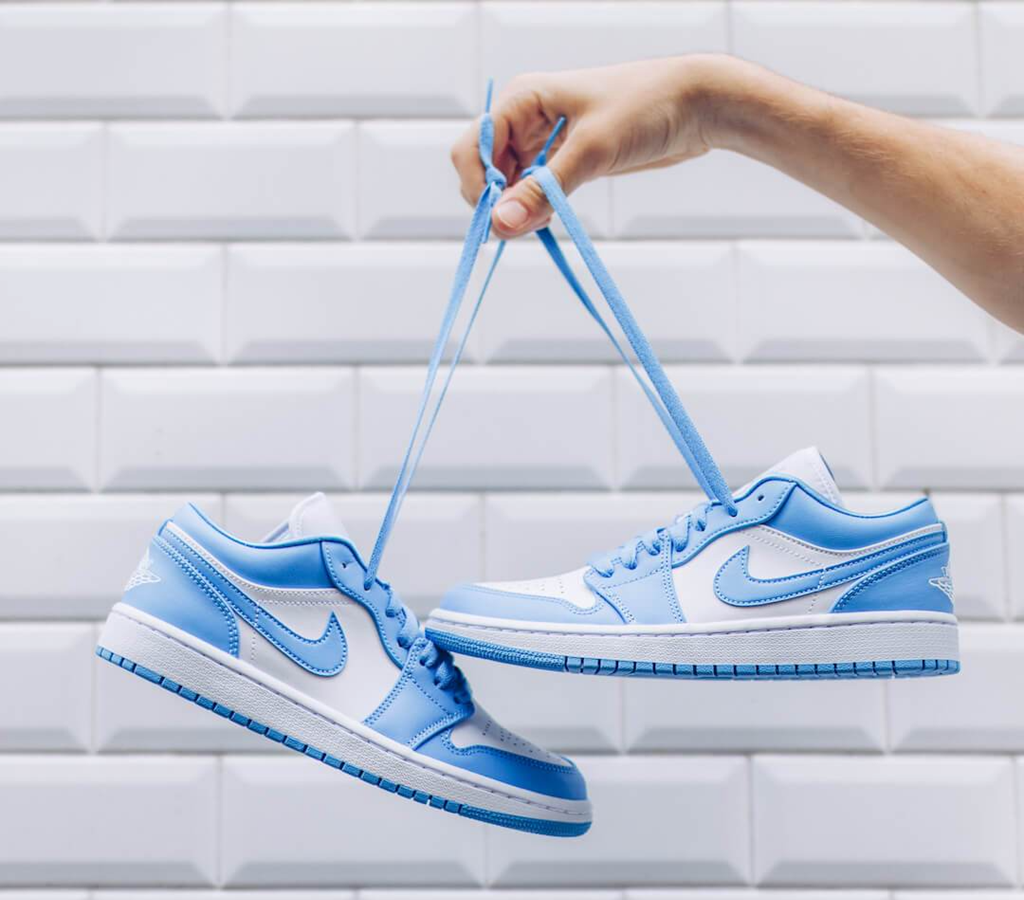 Giày Nike Air Jordan 1 Low UNC 'University Blue' AO9944-441 - Ảnh 6