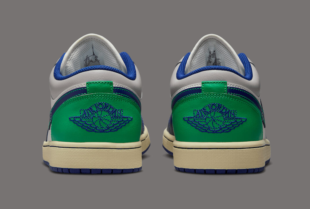 Giày Nike Air Jordan 1 Low ‘Deep Royal Blue’ 553558-147 - Ảnh 5