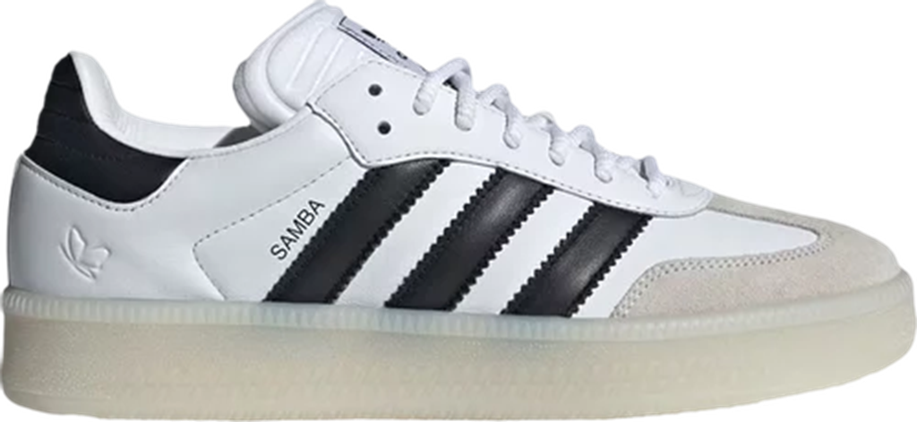 Giày Adidas Su Yiming x Samba XLG ‘White Gold Black’ IH8643 - 23trk.com