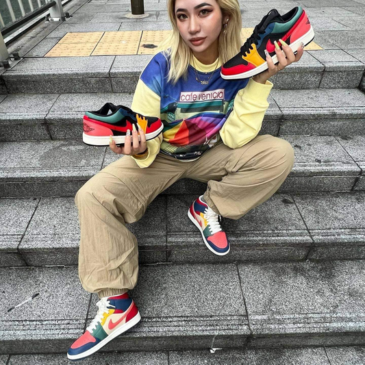 Giày Nike Air Jordan 1 Low SE 'Multicolor' DN3739-060 - Ảnh 2