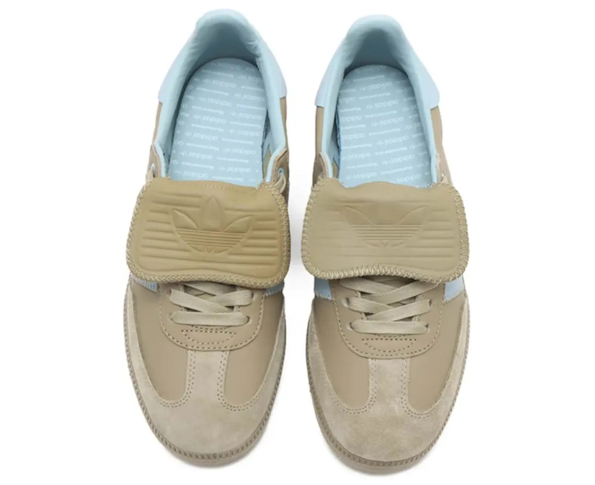 Giày Pharrell x Adidas Samba Human Race 'Orbit Green Ash Grey' ID8712 - Ảnh 4