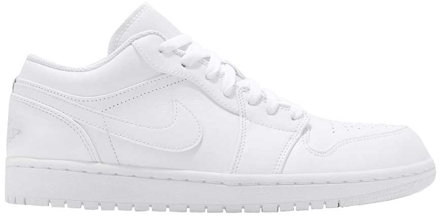 Giày Nike Air Jordan 1 Retro Low ‘Pure Platinum’ 553558-170 - 23trk.com