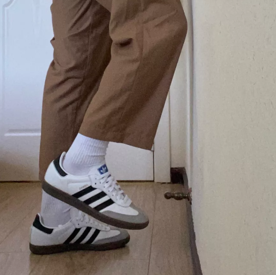 Giày Adidas Samba Classic 'White' 772109 - Ảnh 7