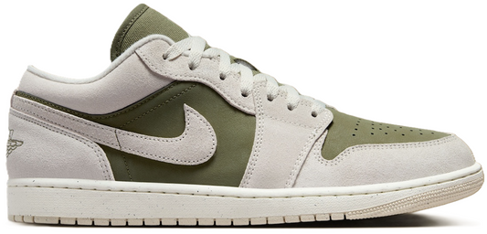 Giày Nike Air Jordan 1 Low SE ‘Medium Olive Sail’ HV4089-201 - 23trk.com