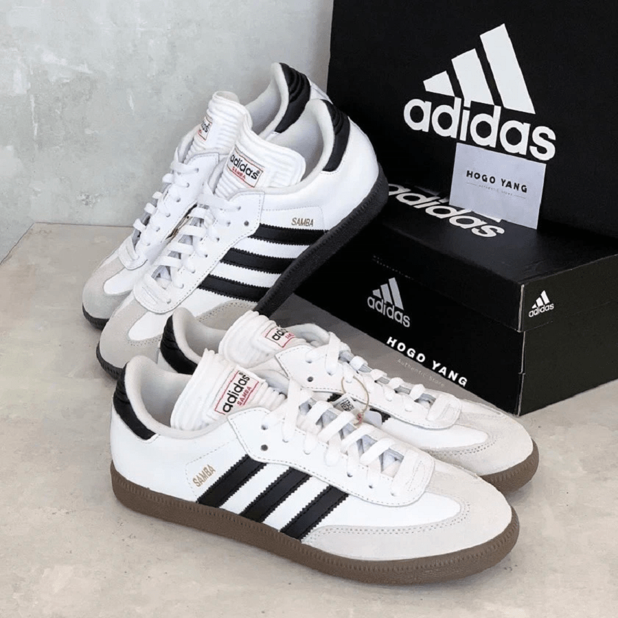 Giày Adidas Samba Classic 'White' 772109 - Ảnh 4