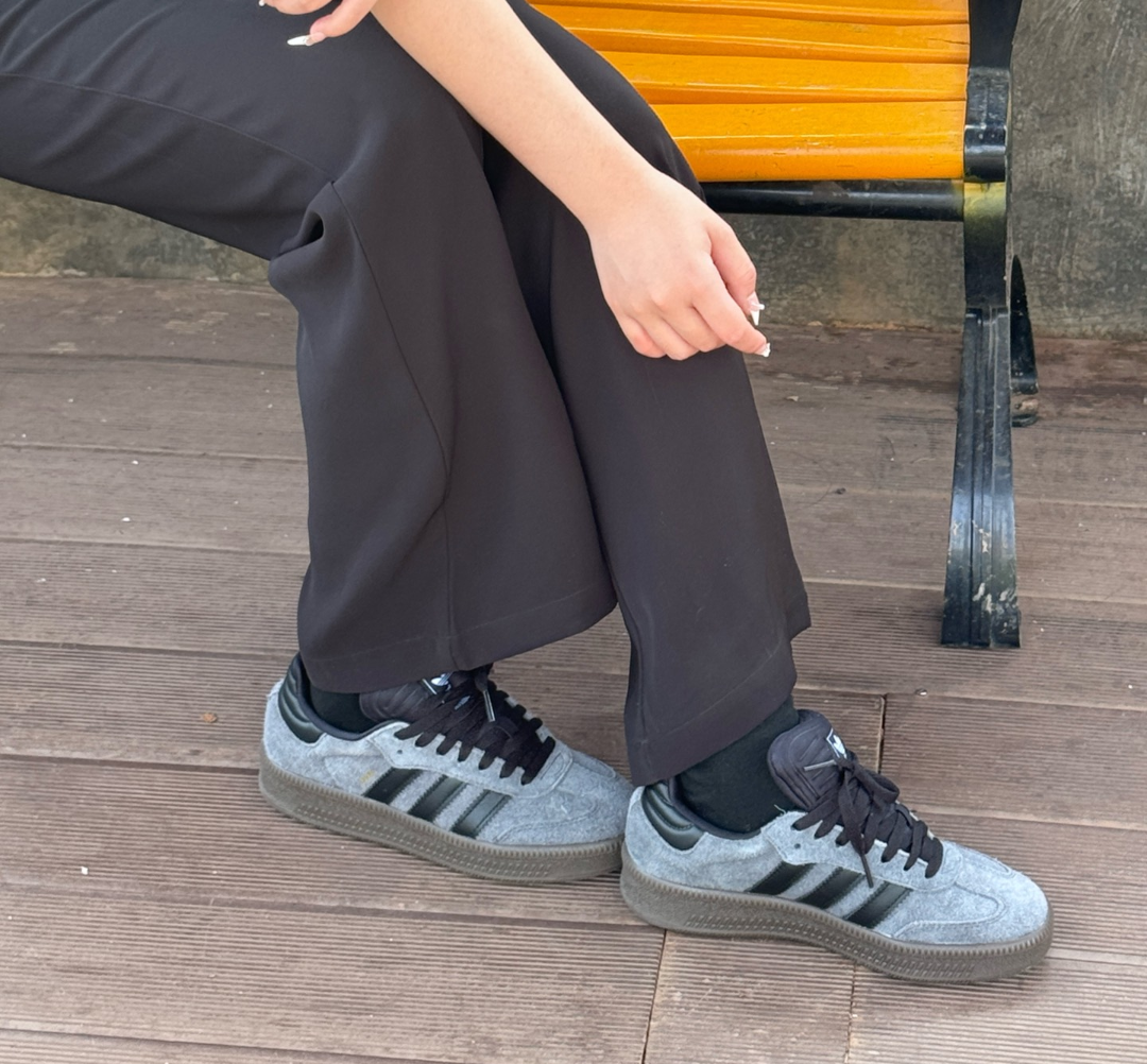 Giày Adidas Samba XLG ‘Grey Black Gum’ ID3201 - Ảnh 4