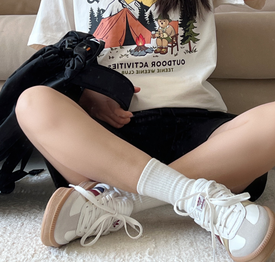 Giày Adidas Originals Samba XLG ‘White Beige’ JI4276 - Ảnh 2
