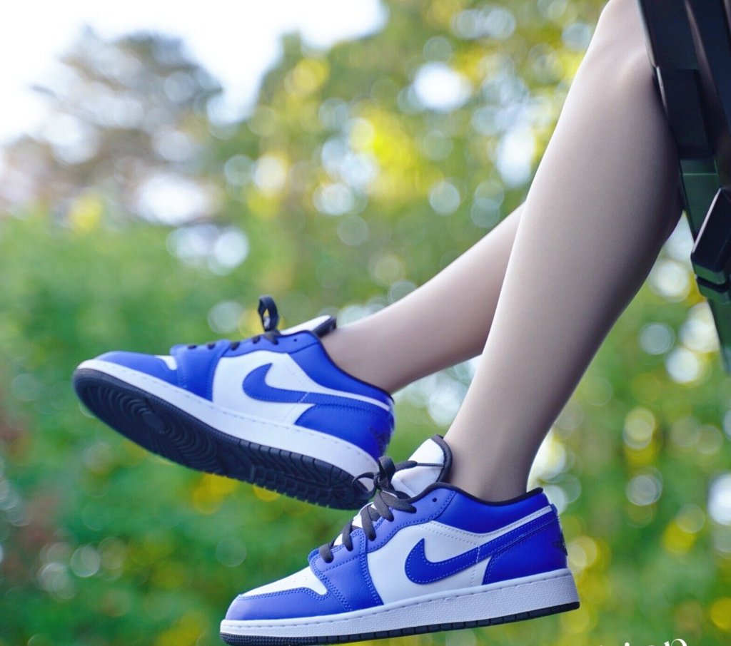Giày Nike Air Jordan 1 Low Game Royal 553558-124 - Ảnh 2