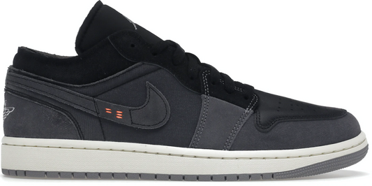 Giày Nike Air Jordan 1 Low Craft Inside Out ‘Black’ DN1635-001 - 23trk.com