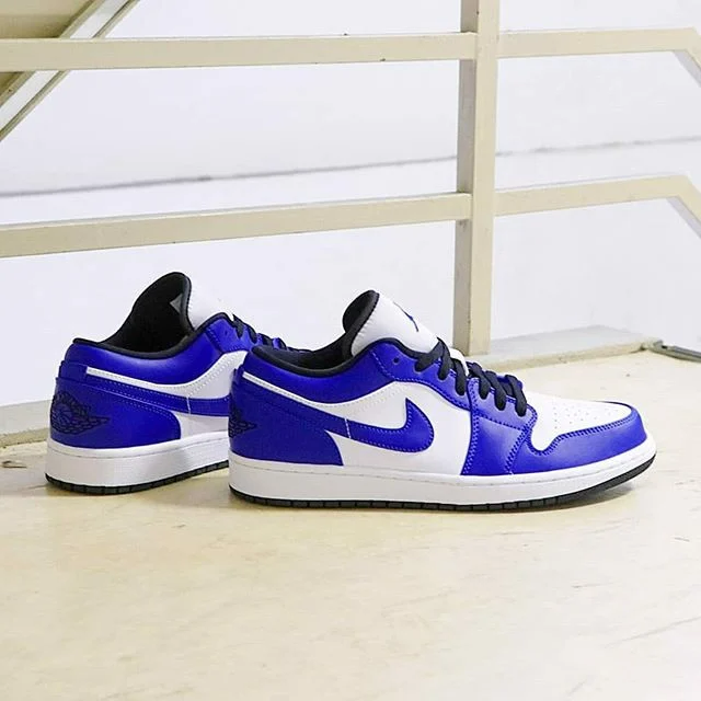 Giày Nike Air Jordan 1 Low Game Royal 553558-124 - Ảnh 5