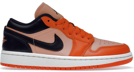 Giày Nike Air Jordan 1 Low SE ‘Rush Orange Black’ DM3379-600 - 23trk.com