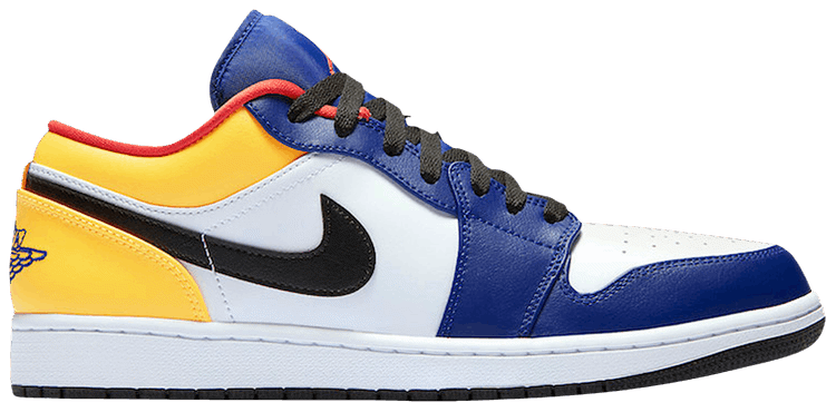 Giày Nike Air Jordan 1 Low ‘Royal Yellow’ 553558-123 - 23trk.com