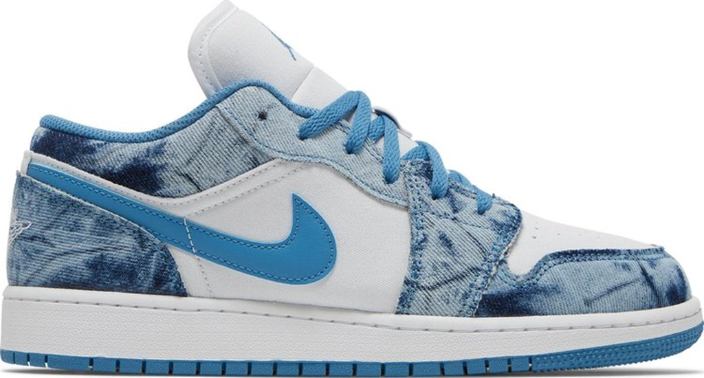 Giày Nike Air Jordan 1 Low ‘Washed Denim’ GS DM8947-100 - 23trk.com