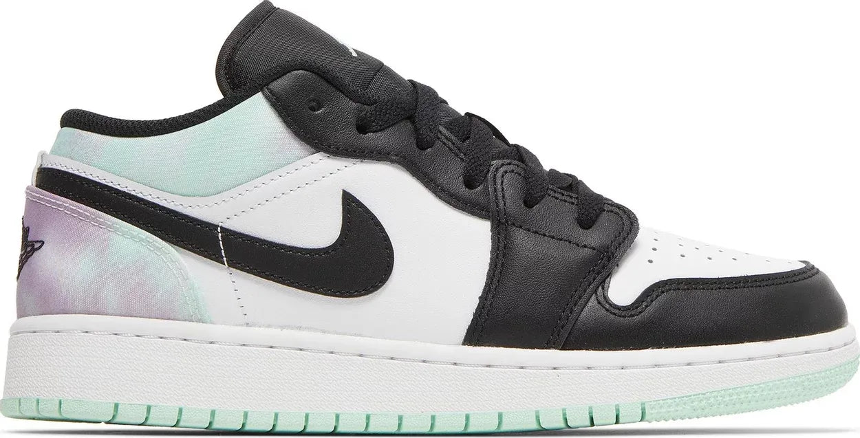 Giày Nike Air Jordan 1 Low SE ‘White Black Tie Dye’ DQ2514-100 - 23trk.com