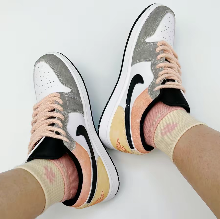 Giày Nike Jordan 1 Low SE Flight Club DX4334-008 - Ảnh 4