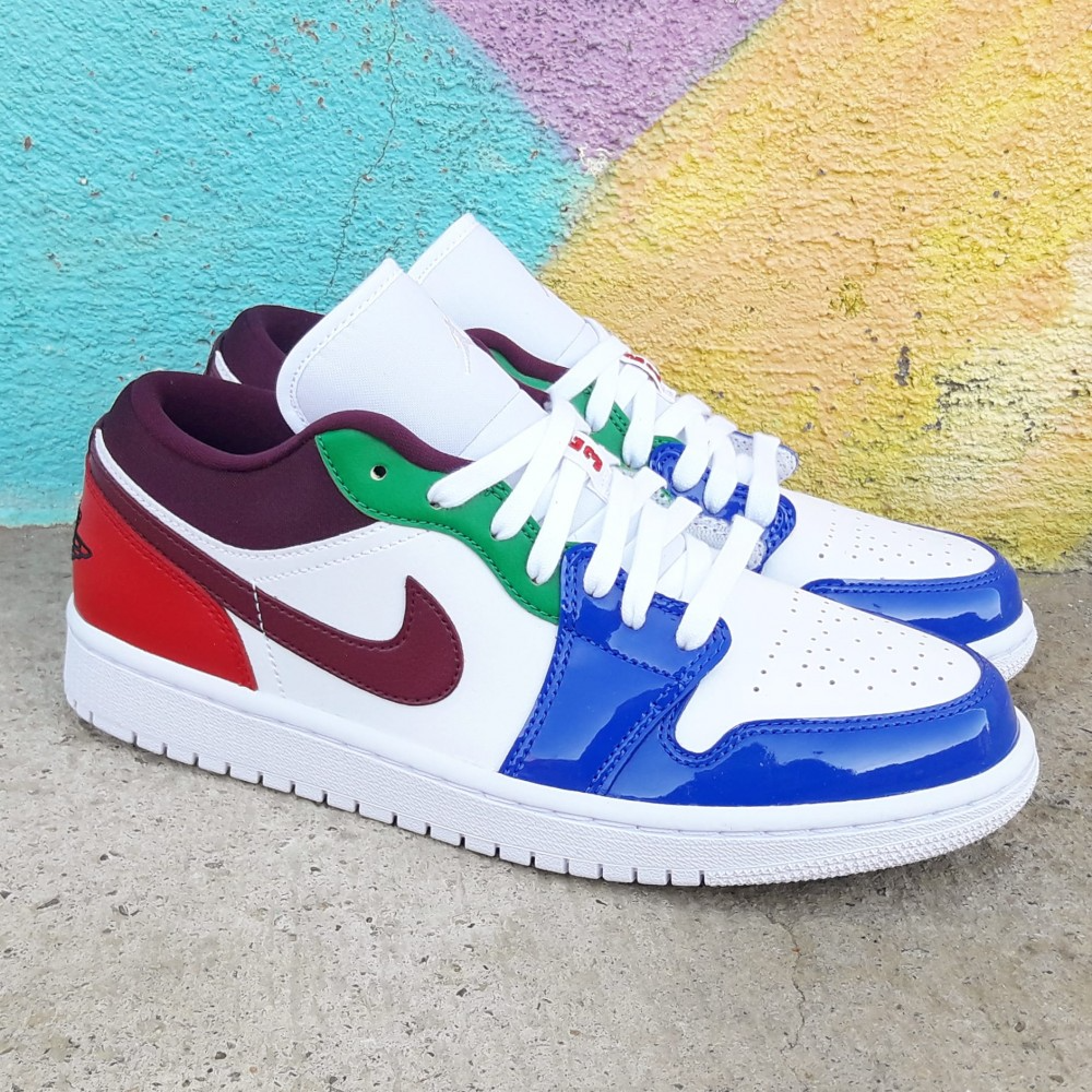 Giày Nike Wmns Air Jordan 1 Low SE 'Multi-Color' DB5455-100 - Ảnh 4