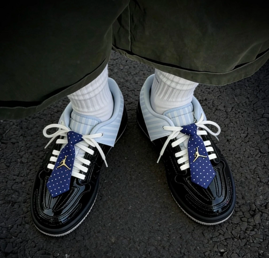 Giày Nike Jordan 1 Low Method of Make V3 Suit & Tie 'Black' IR7554-001 - Ảnh 2