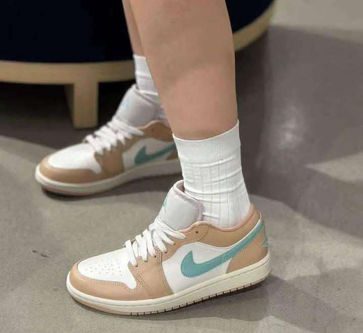 Giày Nike Air Jordan 1 Low ‘Light Brown’ DC0774-130 - Ảnh 8