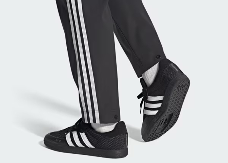Giày Adidas Velosamba COLD.RDY ‘Black White’ HQ9037 - Ảnh 2