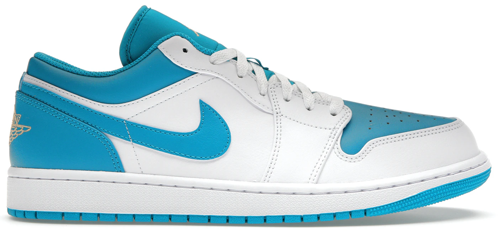 Giày Nike Air Jordan 1 Low ‘Aquatone’ 553558-174 - 23trk.com