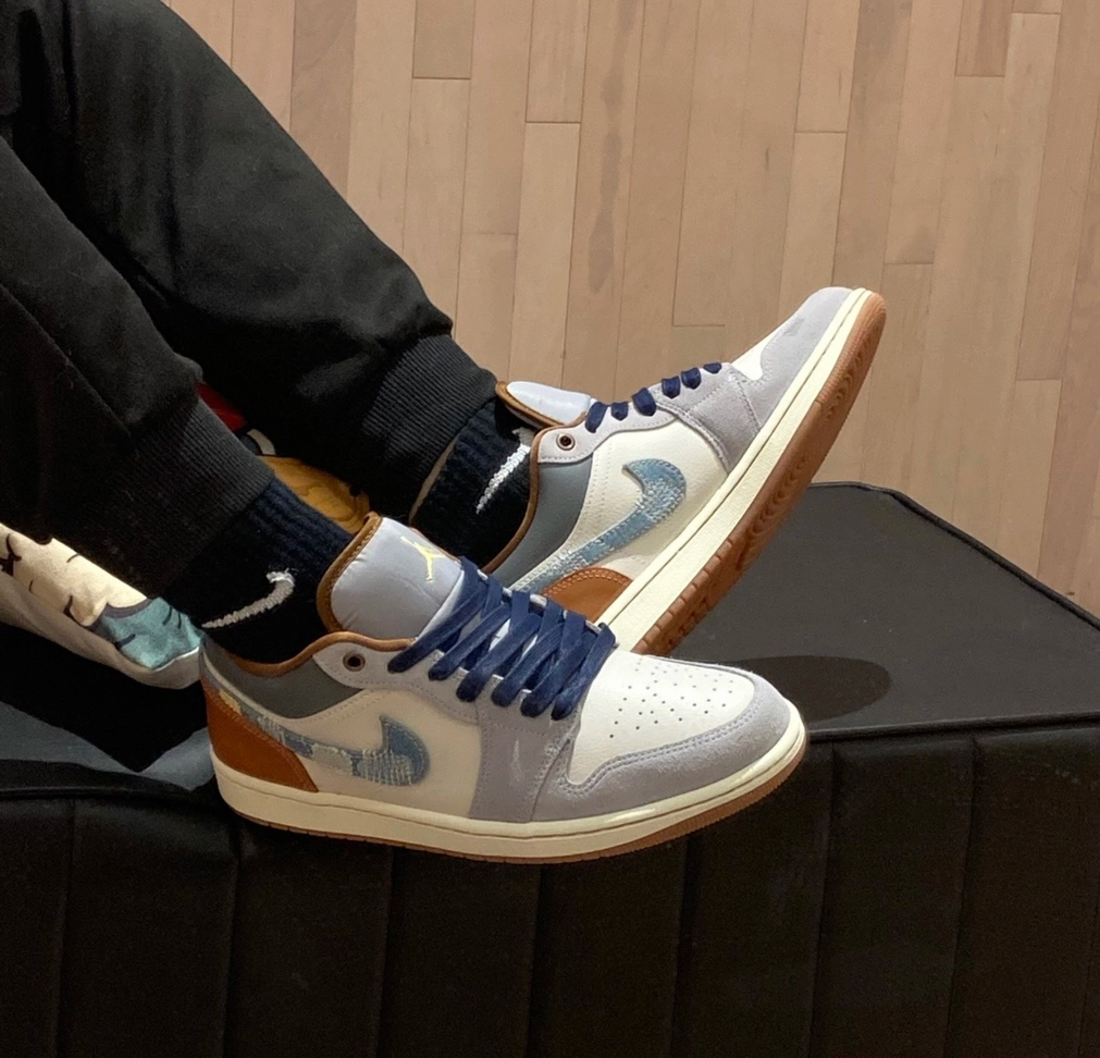 Giày Nike Air Jordan 1 Low SE Phantom FZ5042-041 - Ảnh 3