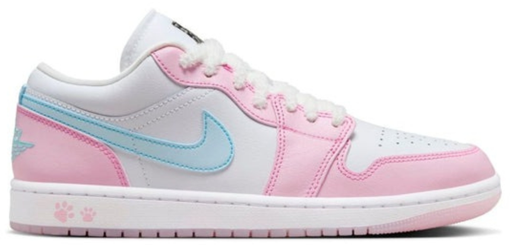 Giày Nike Air Jordan 1 Low ‘Pink Foam’ HM3706-141 - 23trk.com
