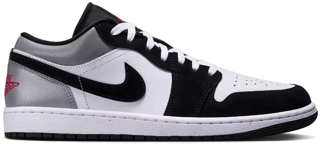 Giày Nike Air Jordan 1 Low SE ‘White Fire Red Black Silver’ HF3148-106 - 23trk.com