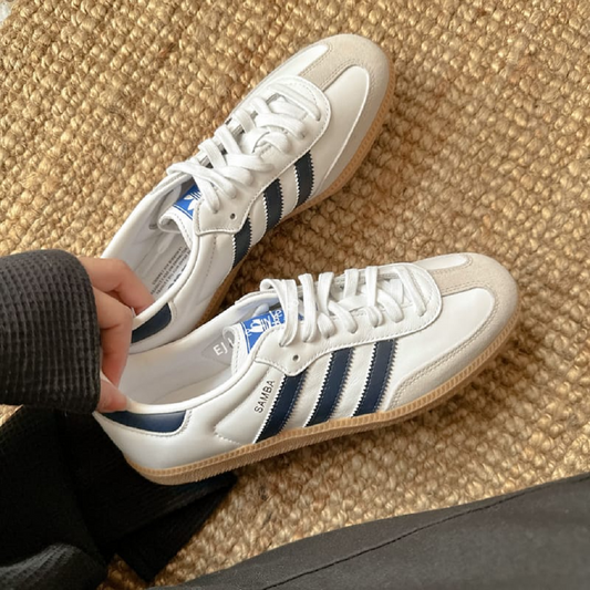 Giày Adidas Samba OG White Night Indigo Gum IF3814 - Ảnh 2