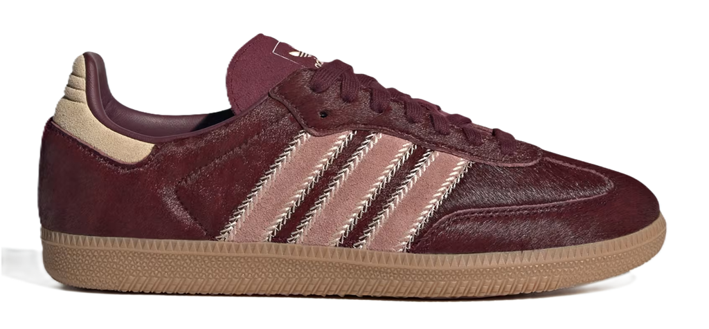 Giày Adidas Samba OG ‘Maroon Sand Strata Pony’ JP5330 - 23trk.com