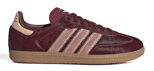 Giày Adidas Samba OG ‘Maroon Sand Strata Pony’ JP5330 - 23trk.com