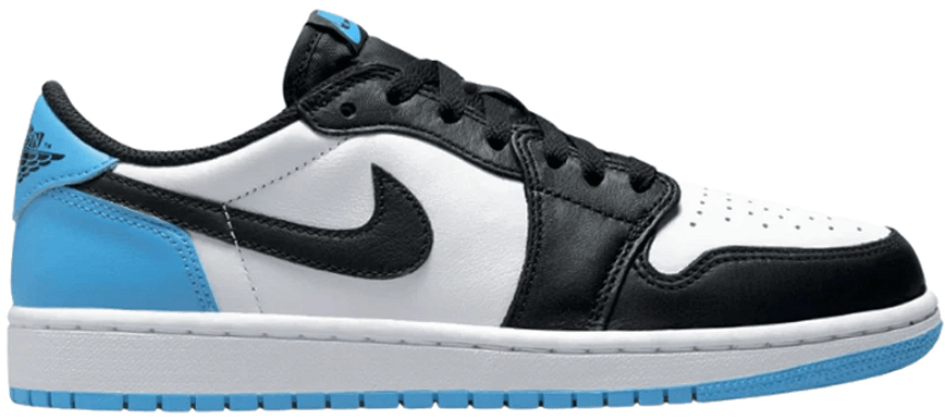 Giày Nike Air Jordan 1 Low ‘Black Dark Powder Blue’ CZ0775-104 - 23trk.com
