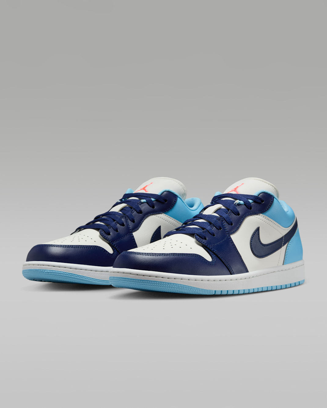 Giày Nike Air Jordan 1 Low 'Blue Chill' 553558-149 - Ảnh 5
