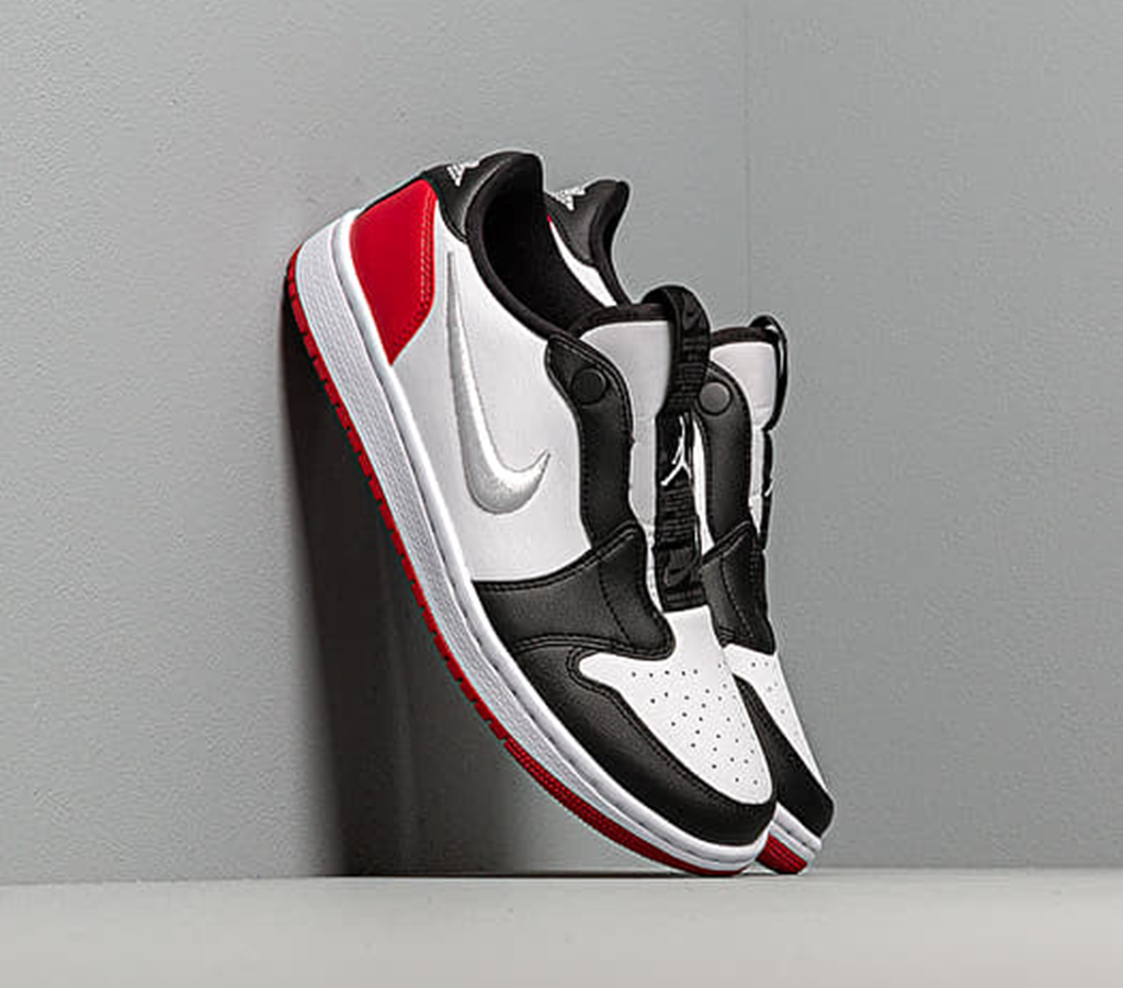 Giày Nike Wmns Air Jordan 1 Low Slip 'Black Toe' AV3918-102 - Ảnh 2