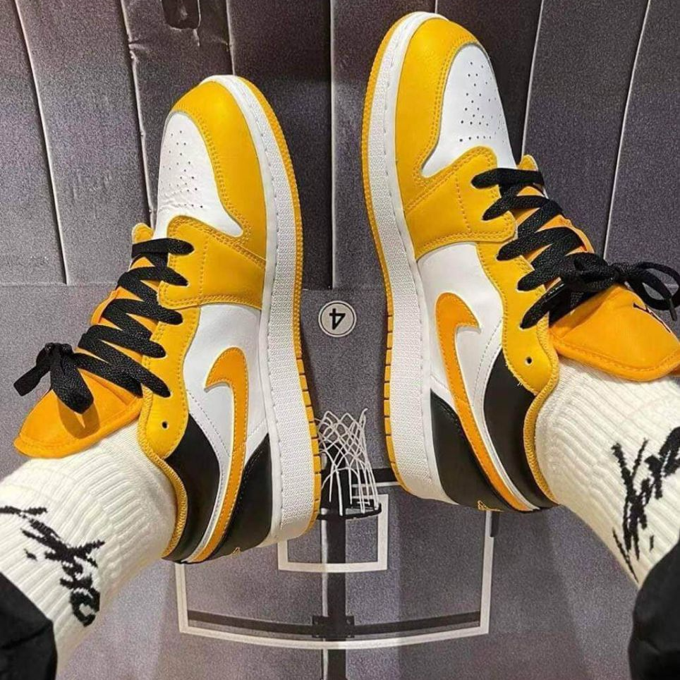 Giày Nike Air Jordan 1 Low 'Taxi' 553560-701 - Ảnh 5