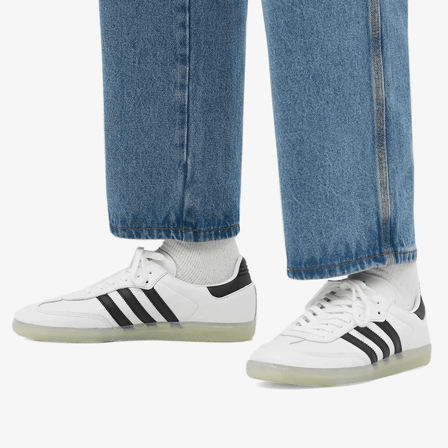 Giày Adidas x Dill Samba 'White Black' GZ4730 - Ảnh 2
