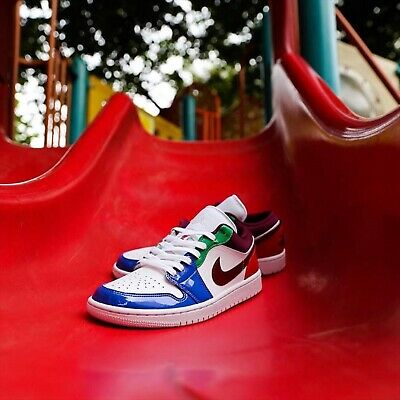 Giày Nike Wmns Air Jordan 1 Low SE 'Multi-Color' DB5455-100 - Ảnh 3