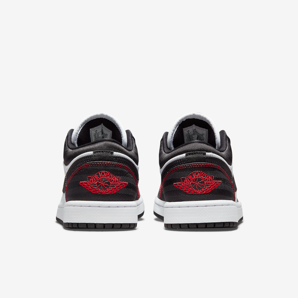 Giày Nike Wmns Air Jordan 1 Low SE Utility 'White Black Red' DD9337-106 - Ảnh 7