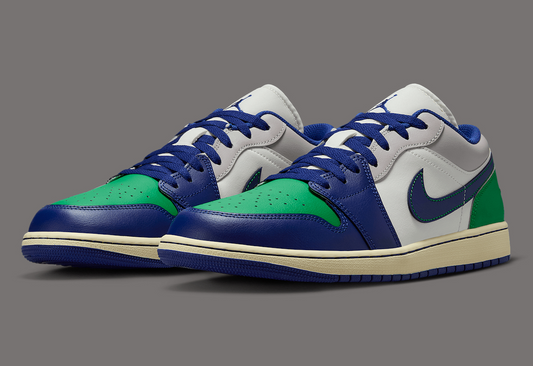 Giày Nike Air Jordan 1 Low ‘Deep Royal Blue’ 553558-147 - Ảnh 2