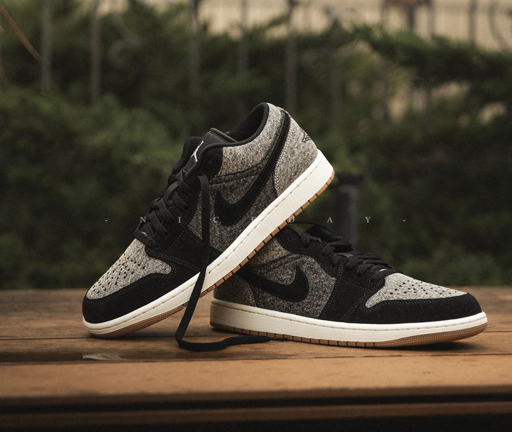 Giày Nike Air Jordan 1 Low SE ‘Black Denim’ HJ4360-001 - Ảnh 3