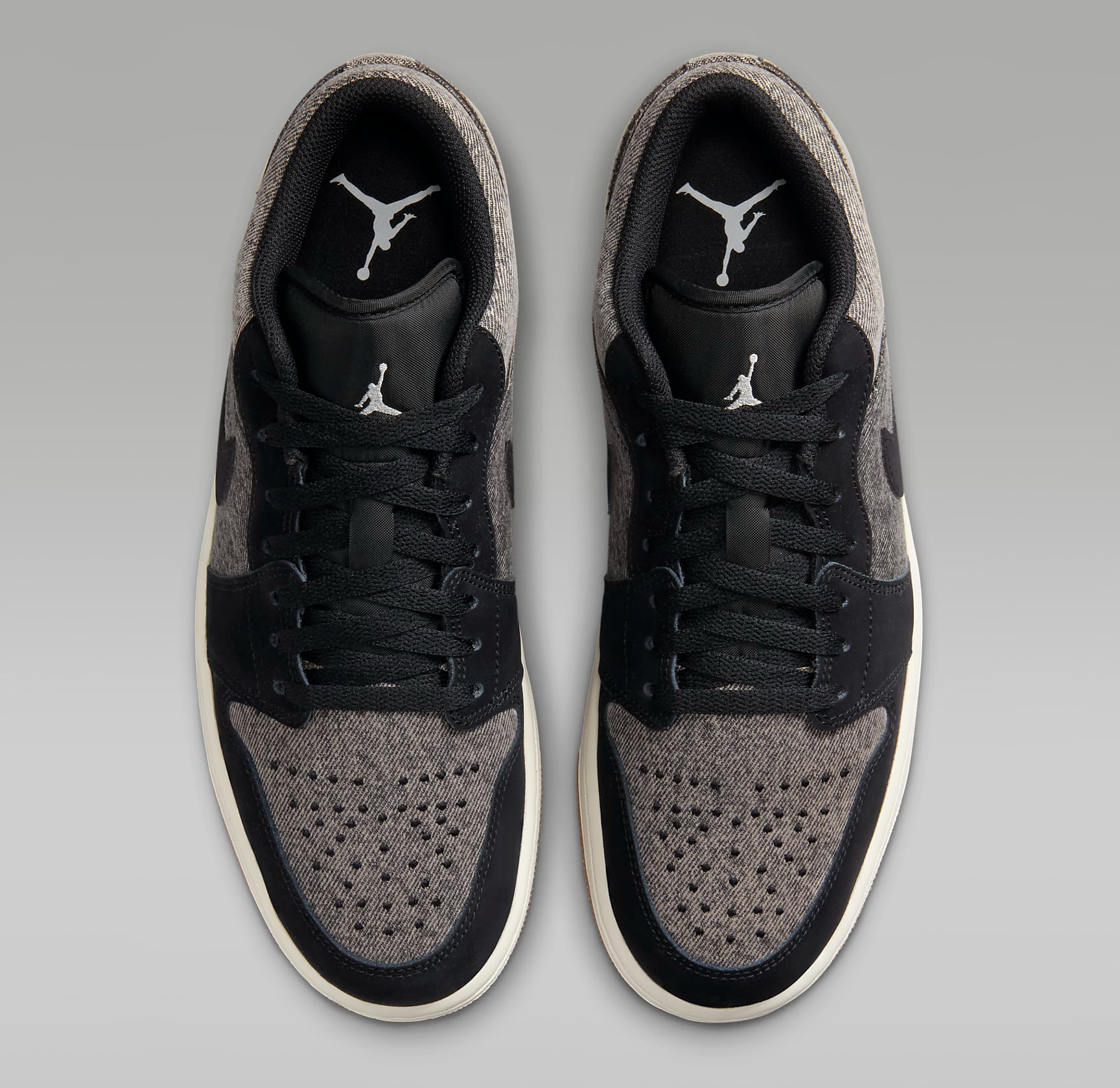 Giày Nike Air Jordan 1 Low SE ‘Black Denim’ HJ4360-001 - Ảnh 7
